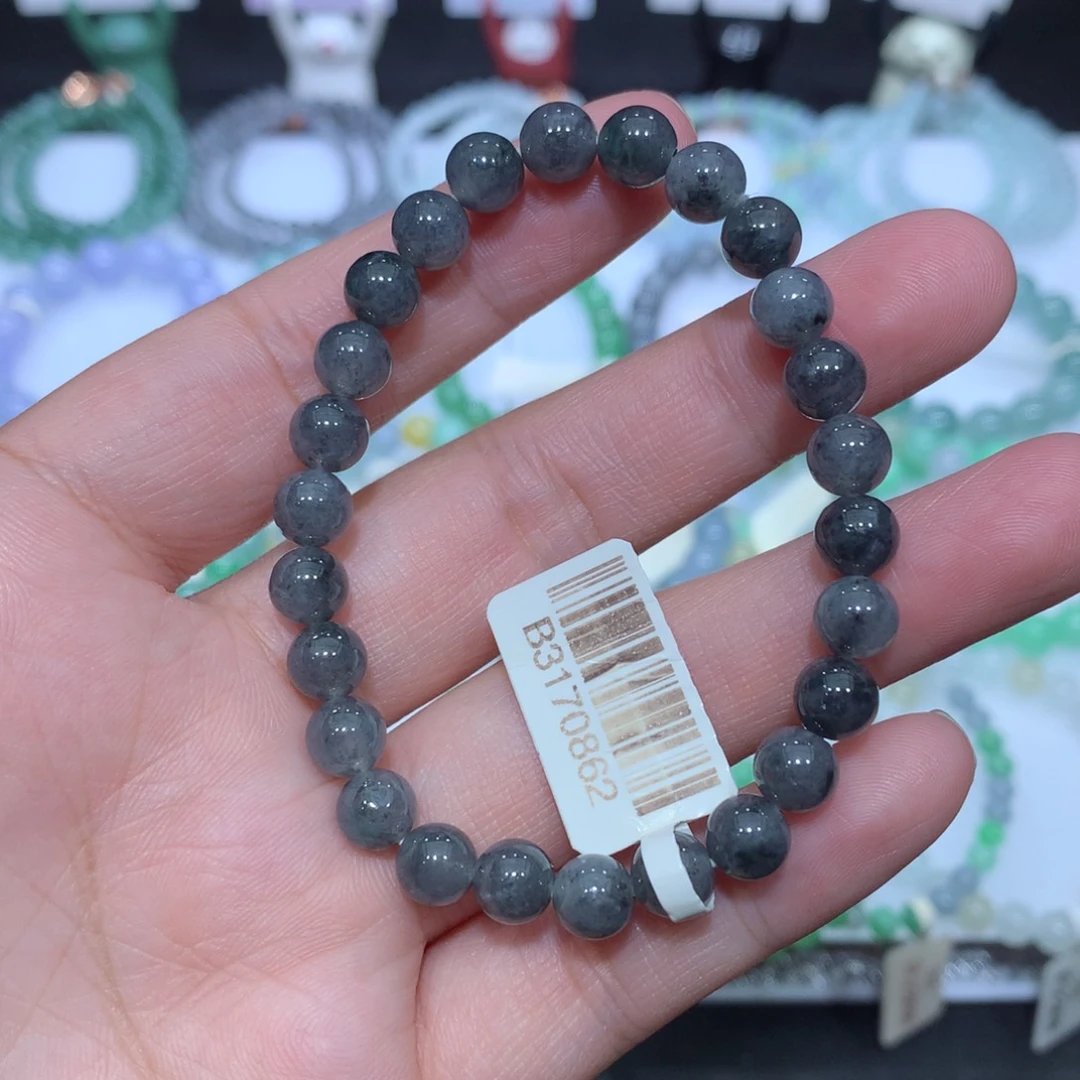 翡翠未镶嵌手串天然