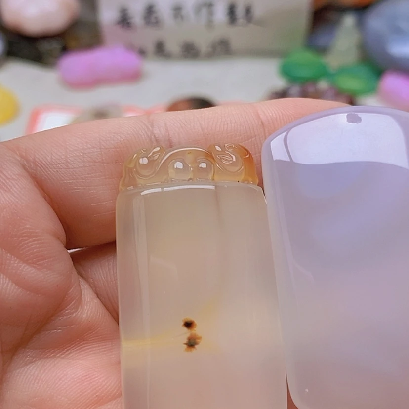 【闪购商品】未镶嵌玛瑙/玉髓珠宝半成品用****5