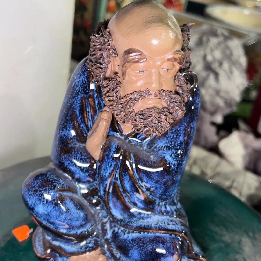 正宗岭南石湾盆放漏