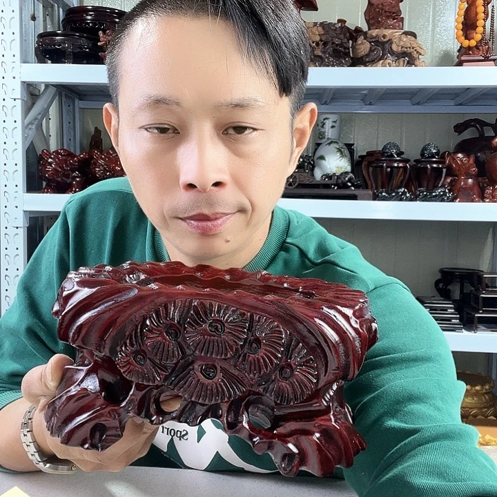 路***艺木A越南马拉丝实木底座