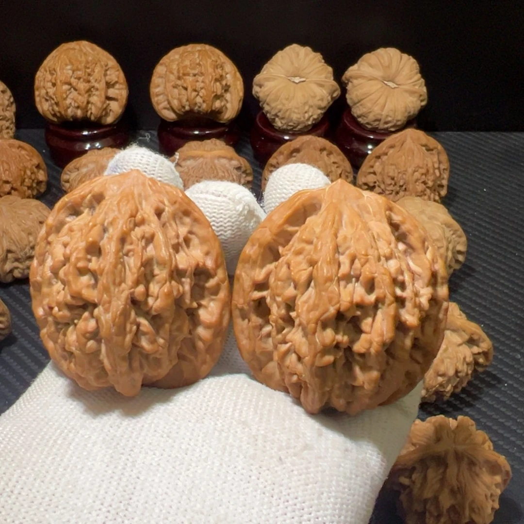 x***x吊坠文玩核桃全品无修虎头44