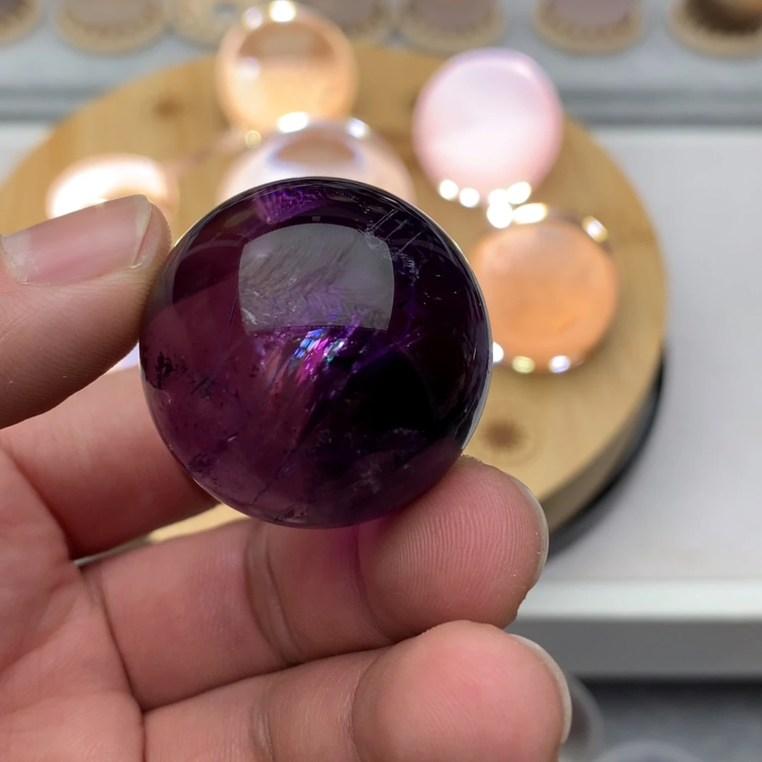 加***辣珠宝半成品未镶嵌水晶