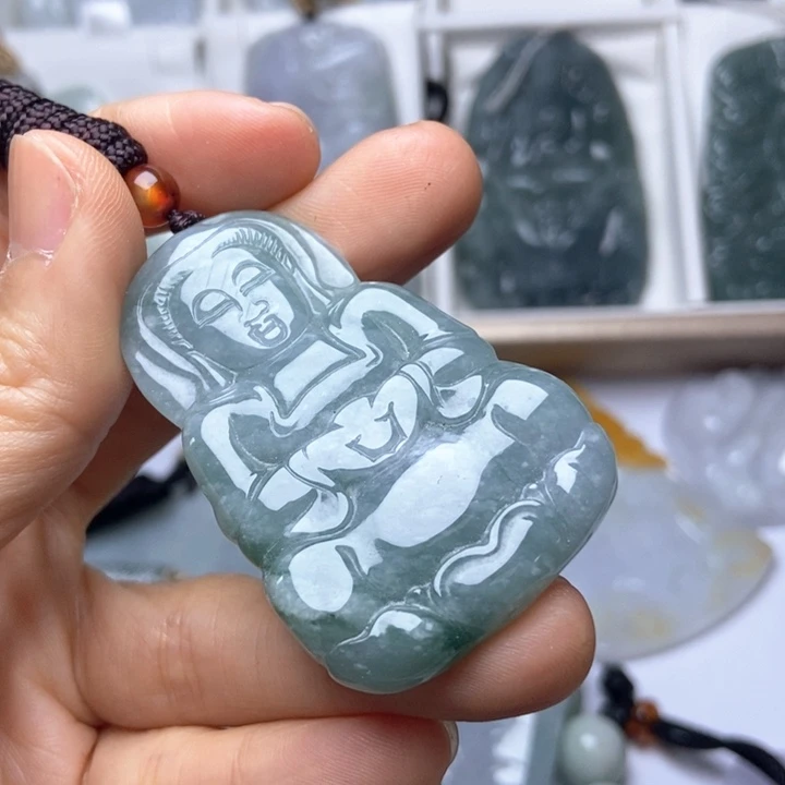 翡翠未镶嵌挂件翡翠