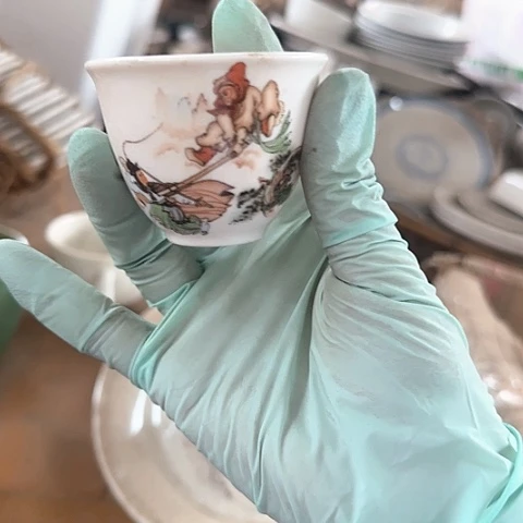 瓷片国营厂库存6.5厘米