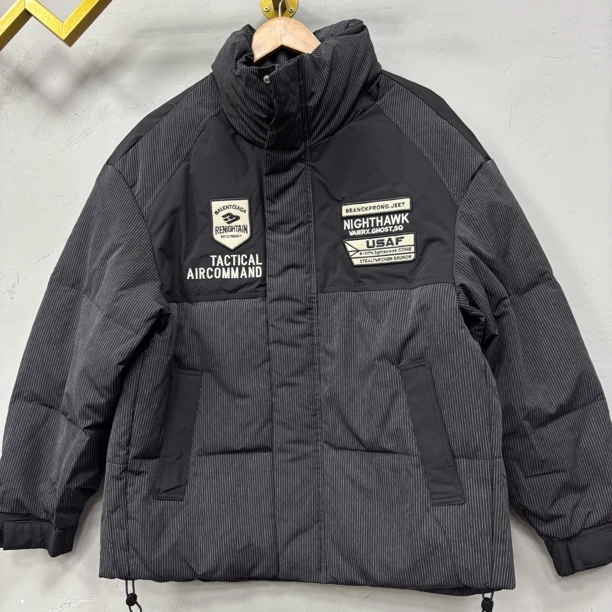 8083#新款男士加绒棉服