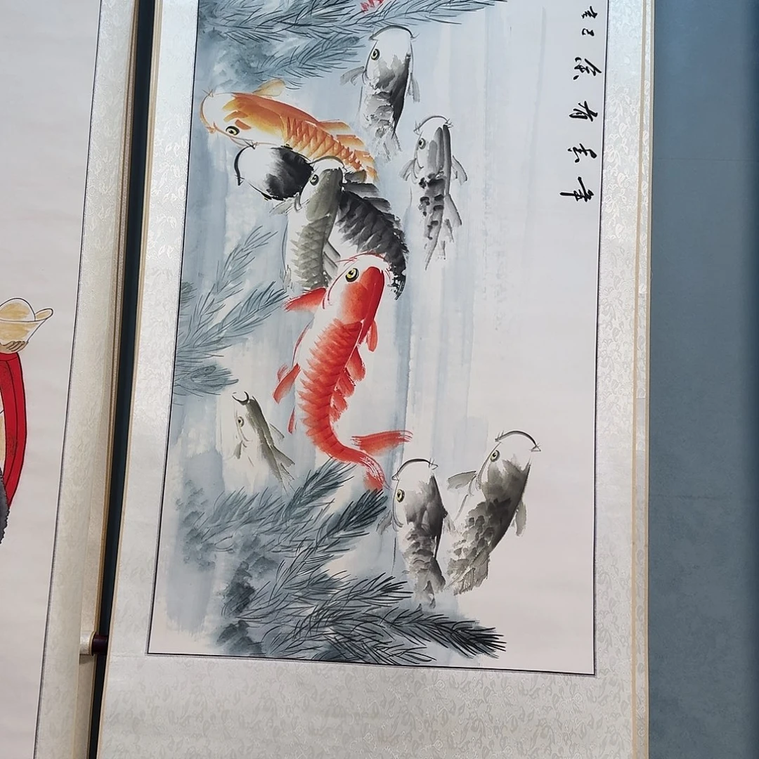 纯手绘国画作品好看四尺