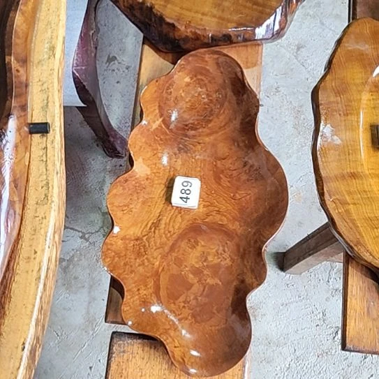 木大尺寸茶果盘楠木