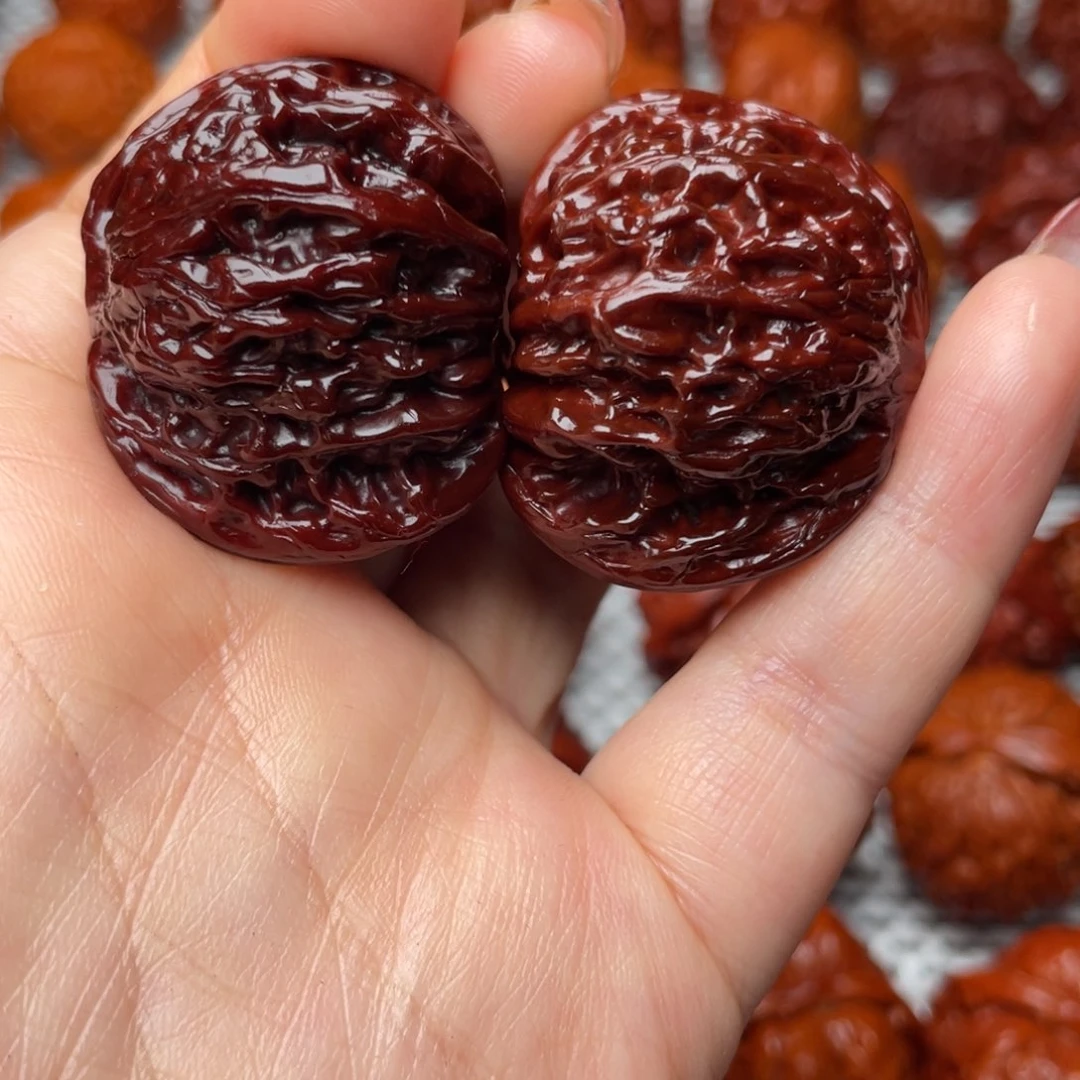 桃核吊坠文玩核桃 手把件 磨盘 40