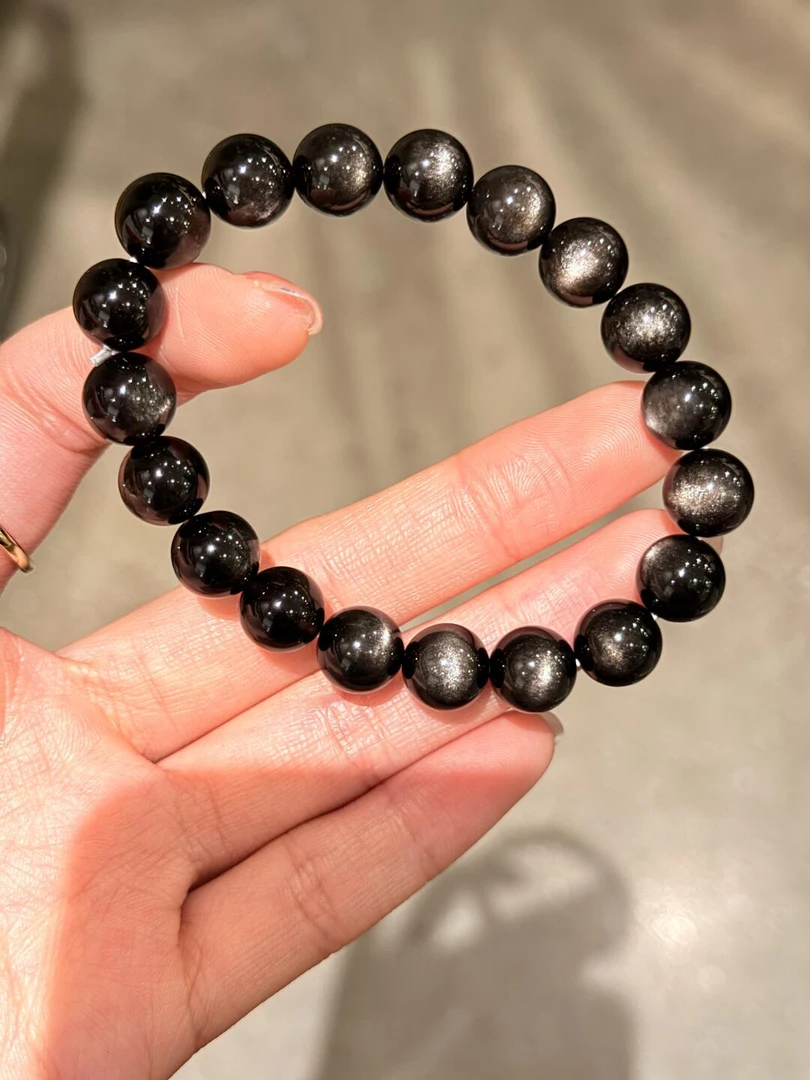 天然银耀石手串手链