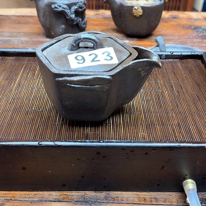 纯手工制作粗陶茶具