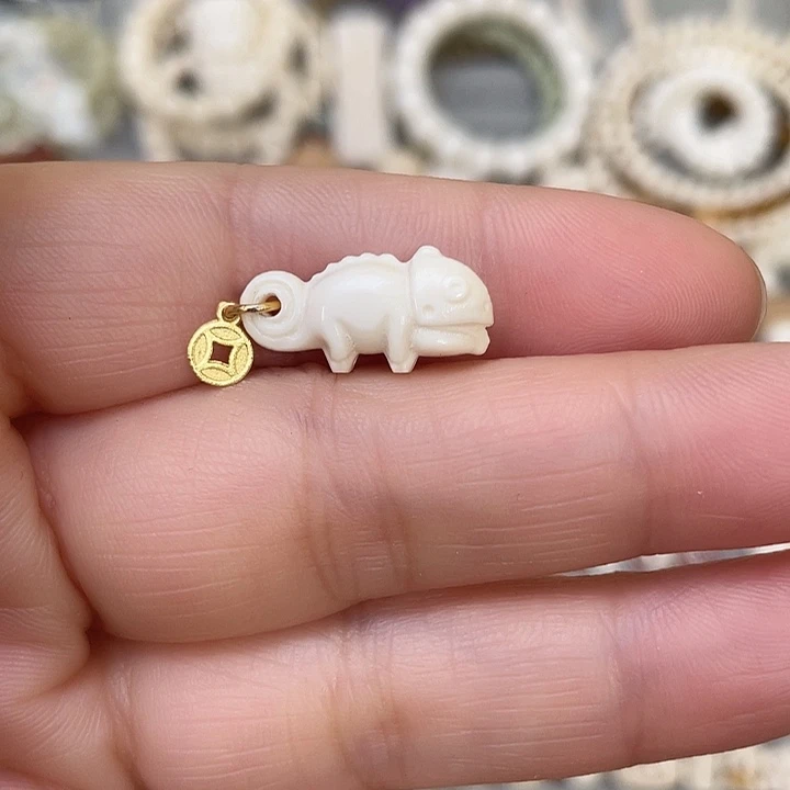 猛犸象牙手串/手链/手镯蜥蜴