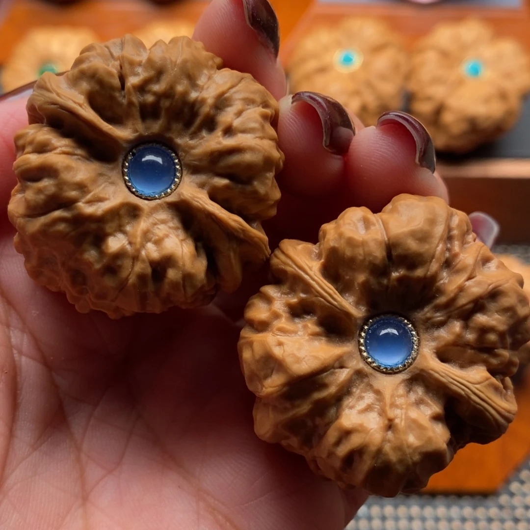 文玩核桃把件38尺寸哇哇