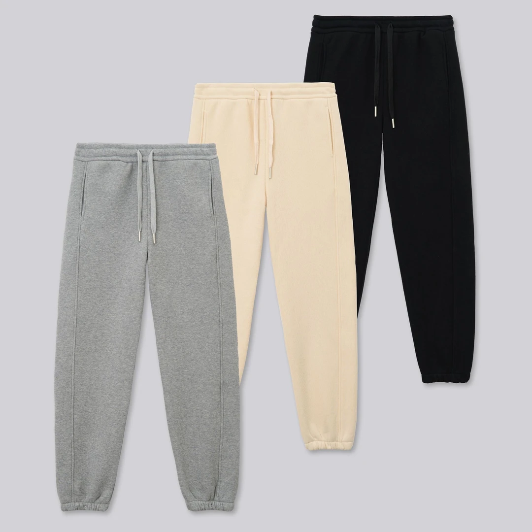 毛圈棉380克一体绒【秋冬款】束脚卫裤7037