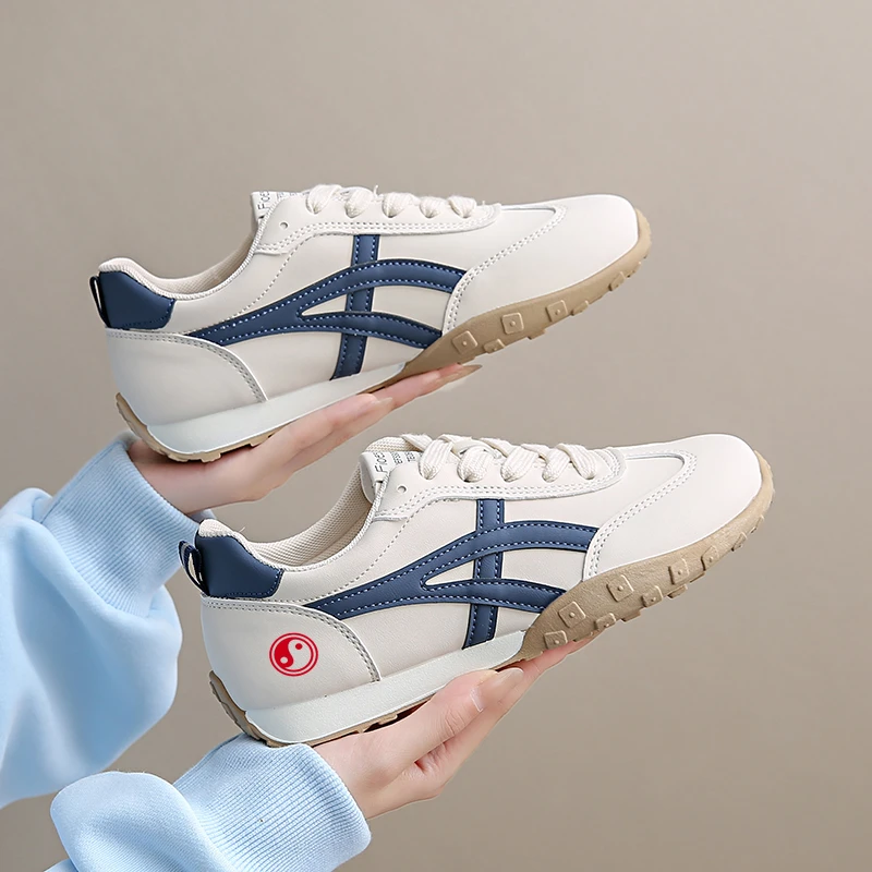 正品太极鞋女式时尚轻便百搭太极休闲鞋女八段锦练功鞋晨练透气鞋