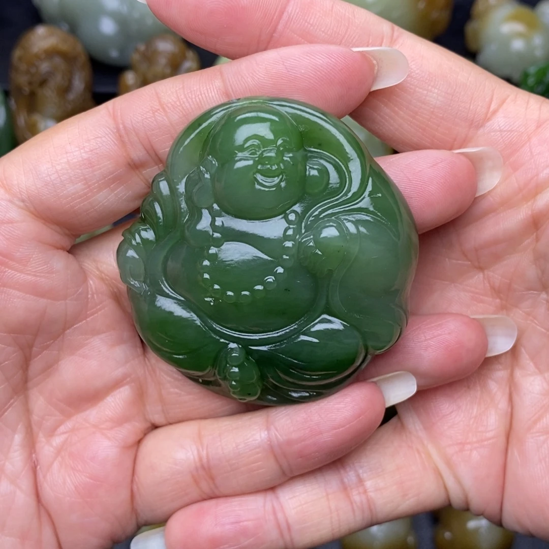 和田玉（碧玉）未镶嵌挂件