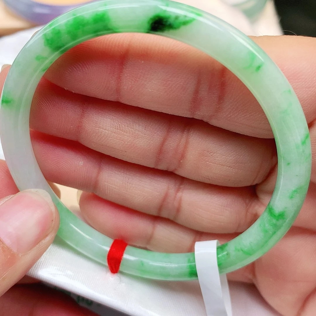 未镶嵌手镯翡翠细圆条叠带171号