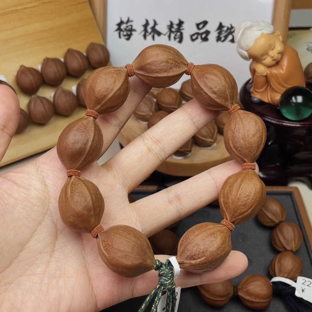 巨****橄榄核手串/手链22.530梅林铁核