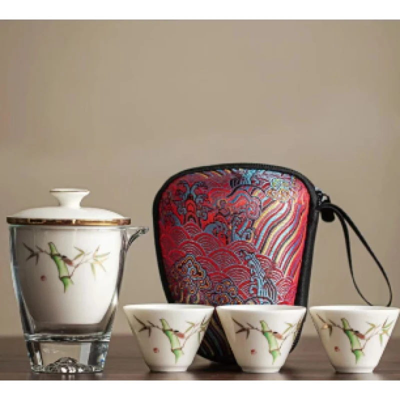 节节高升便携陶瓷车载旅行快客 1090