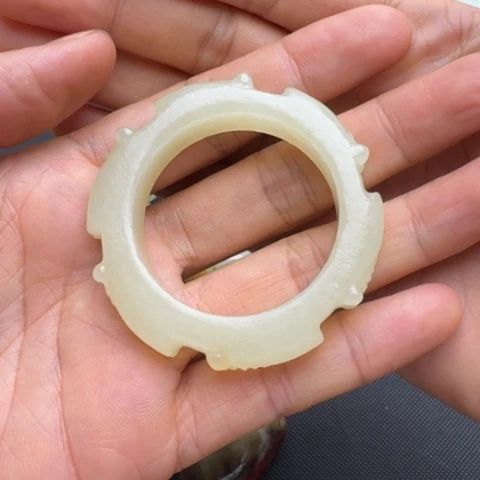 未镶嵌和田玉挂件南*阁