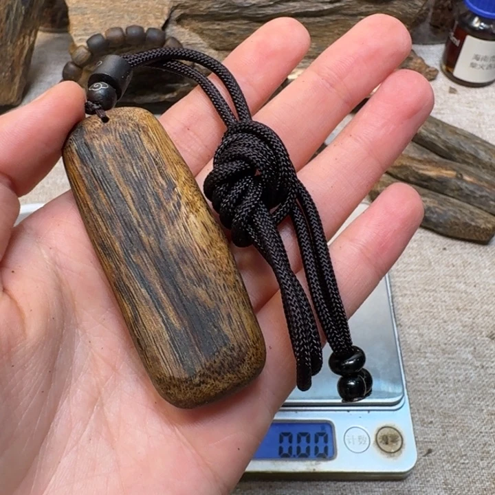 沉香碎屑沉香等**筝海南红油白棋树心油老料10.7克