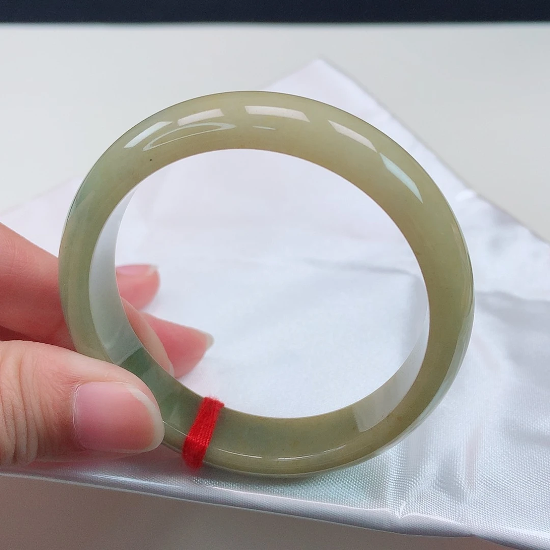 翡翠手镯未镶嵌54正圈