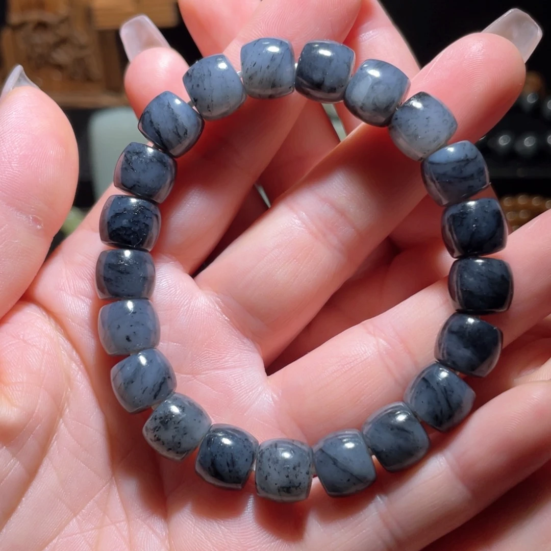 手链未镶嵌和田玉（糖玉）