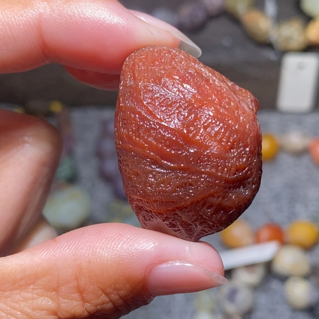 未镶嵌玛瑙/玉髓珠宝半成品