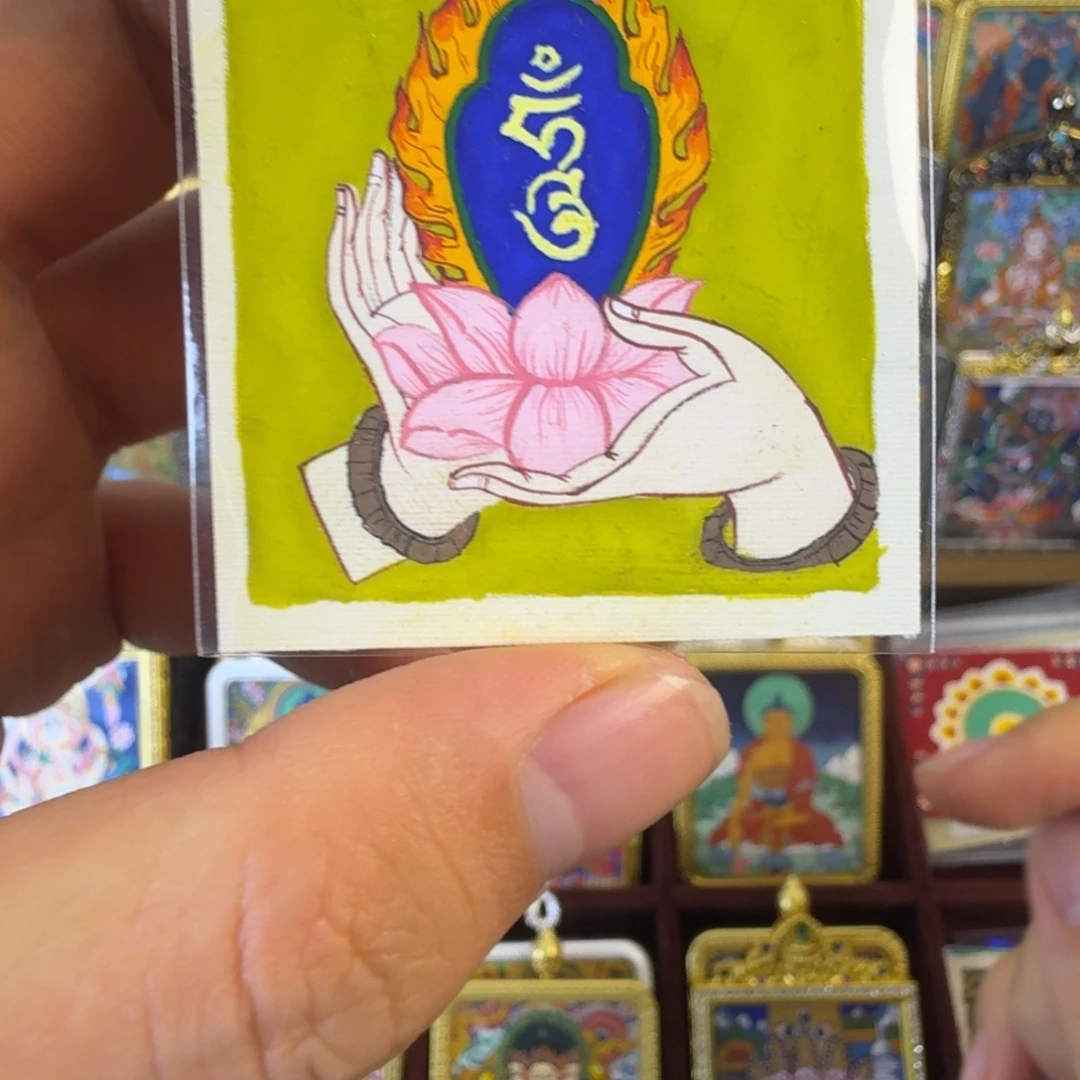 吊坠纯手绘背卡福利
