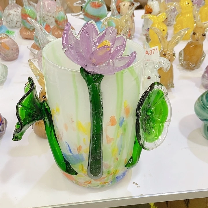 平*琉璃花瓶高度28厘米15厘米