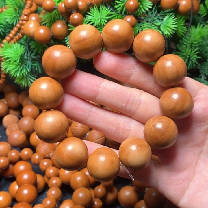 橄榄核手串1.85瑕疵光珠