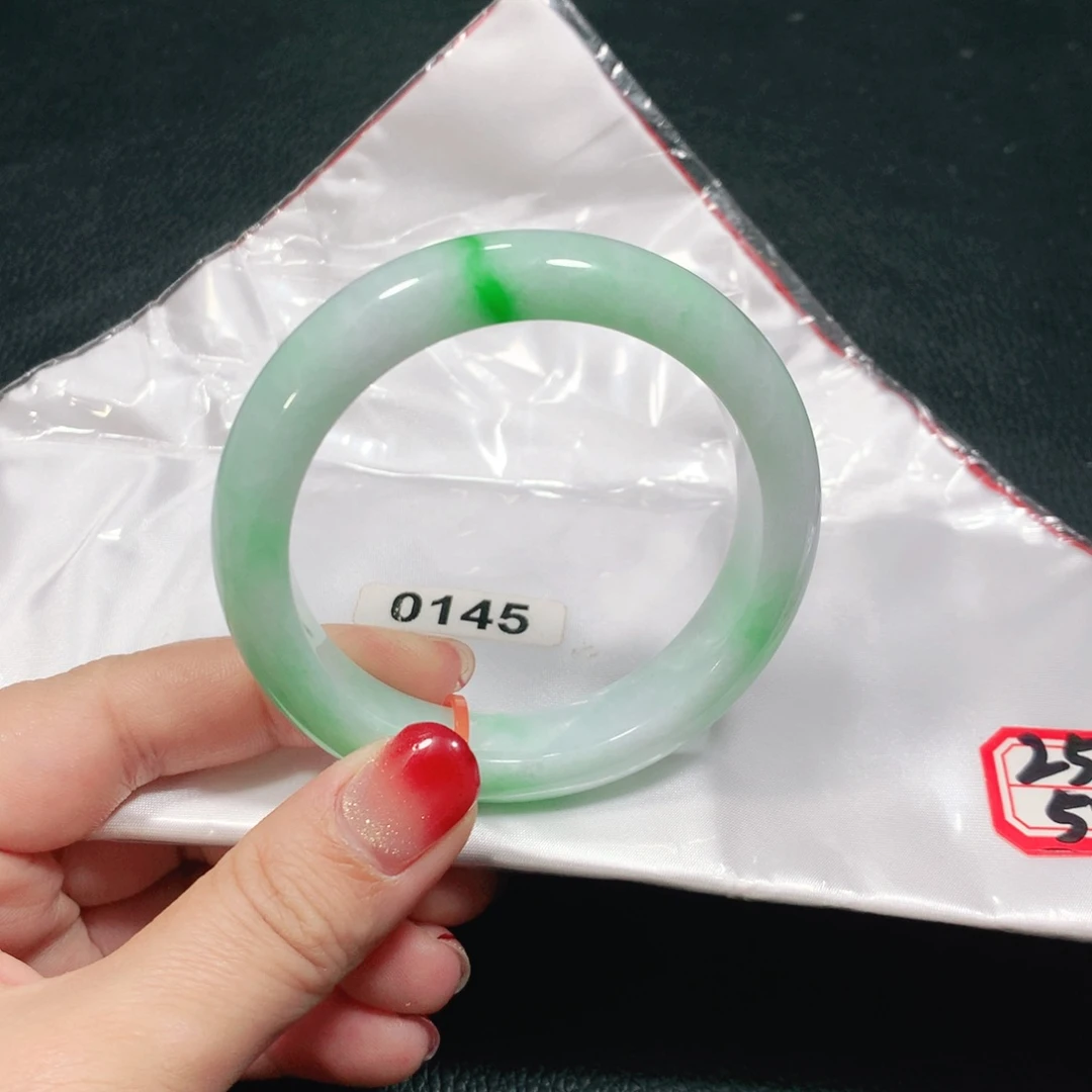 翡翠未镶嵌手镯0145-03