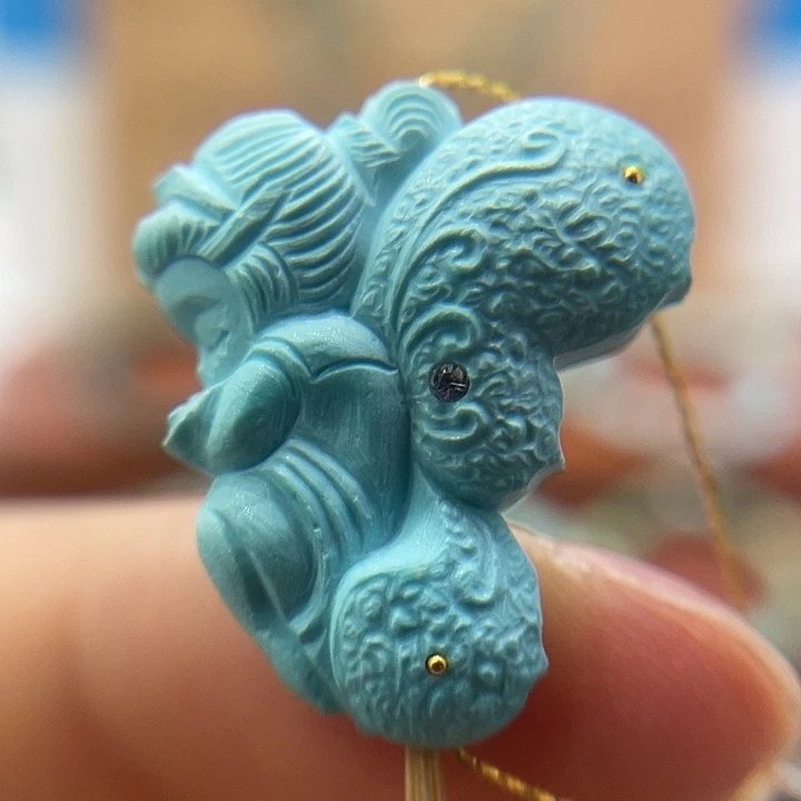 绿松石未镶嵌珠宝奇石