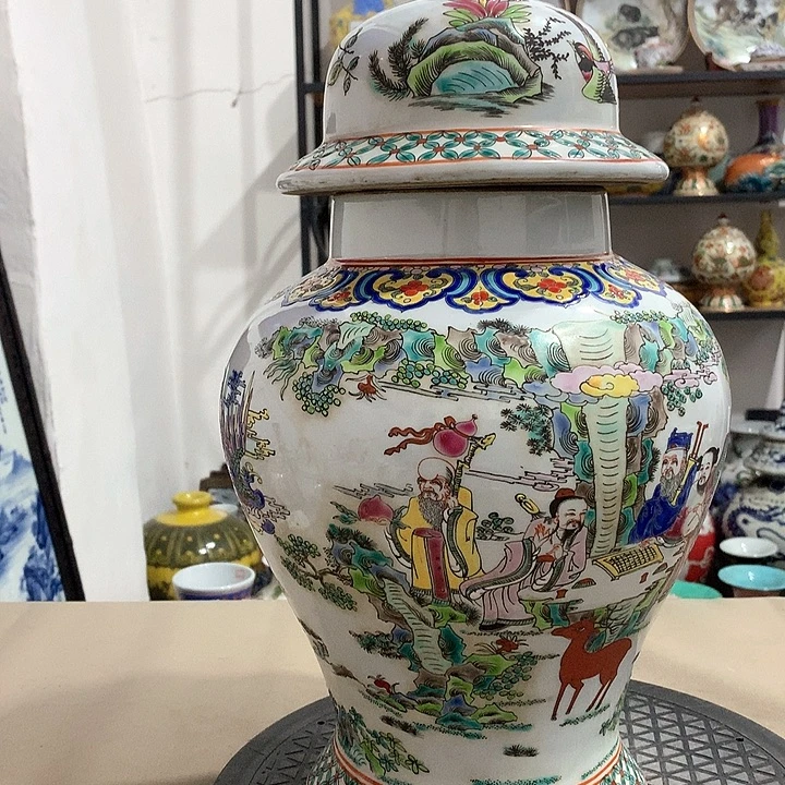 摆件陶博古架陶瓷摆件