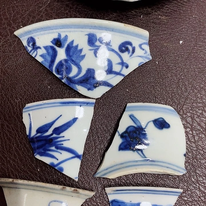 金铜精品瓷片标本学习