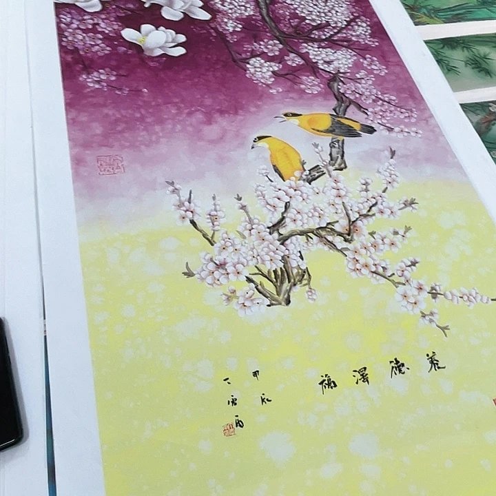 国画书画描金拓染金石传拓手写