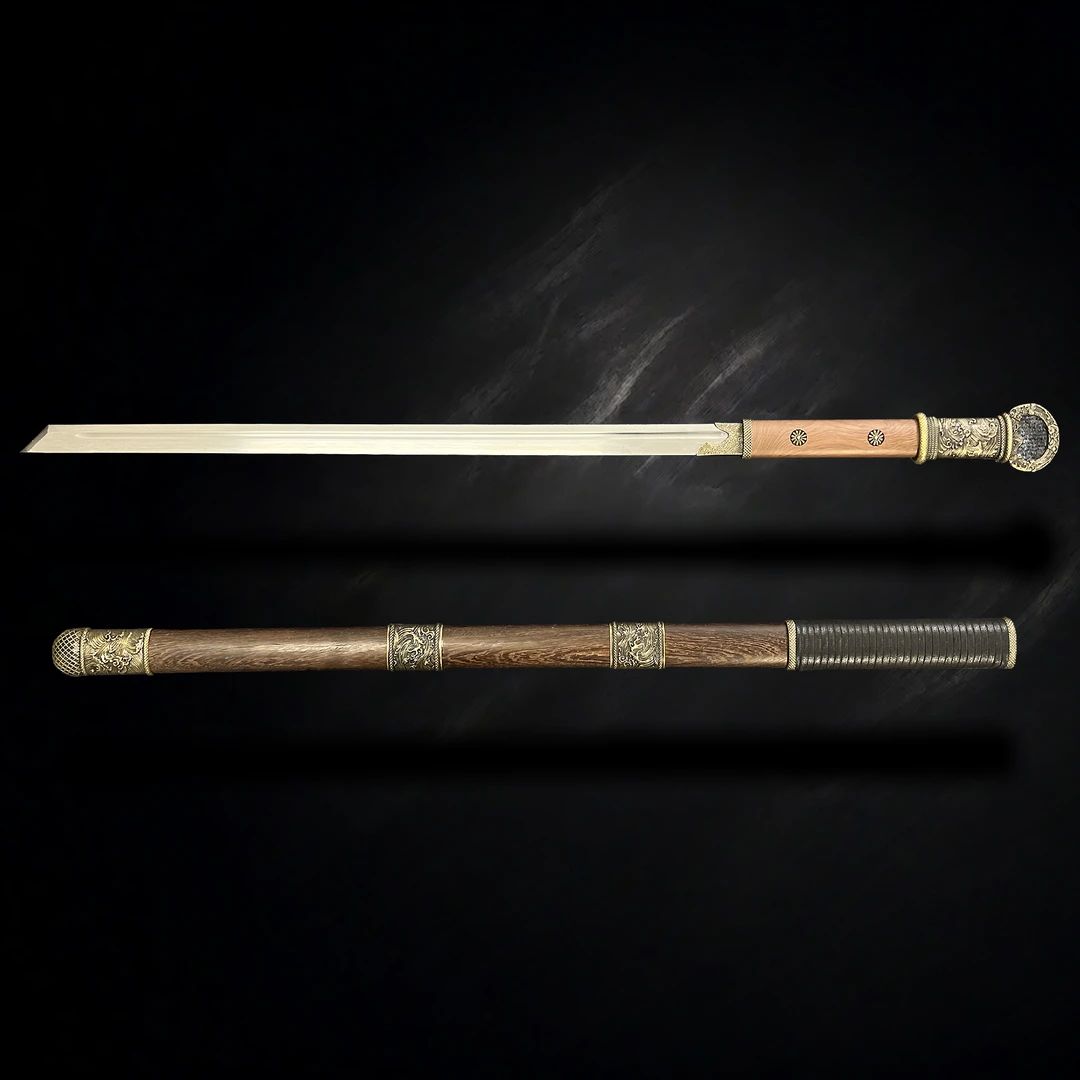 【211】不良人埋鞘唐横刀-收藏-未开刃