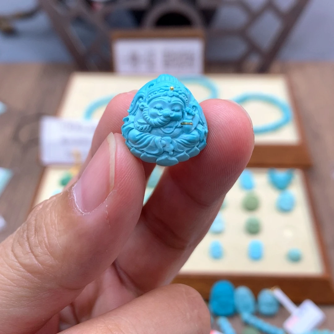 绿松石未镶嵌14配饰