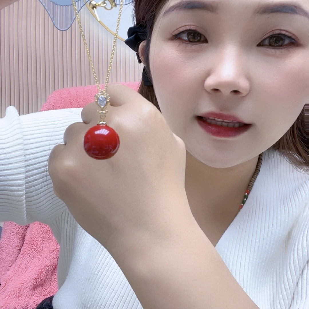 玛瑙/玉髓合金颈饰项链