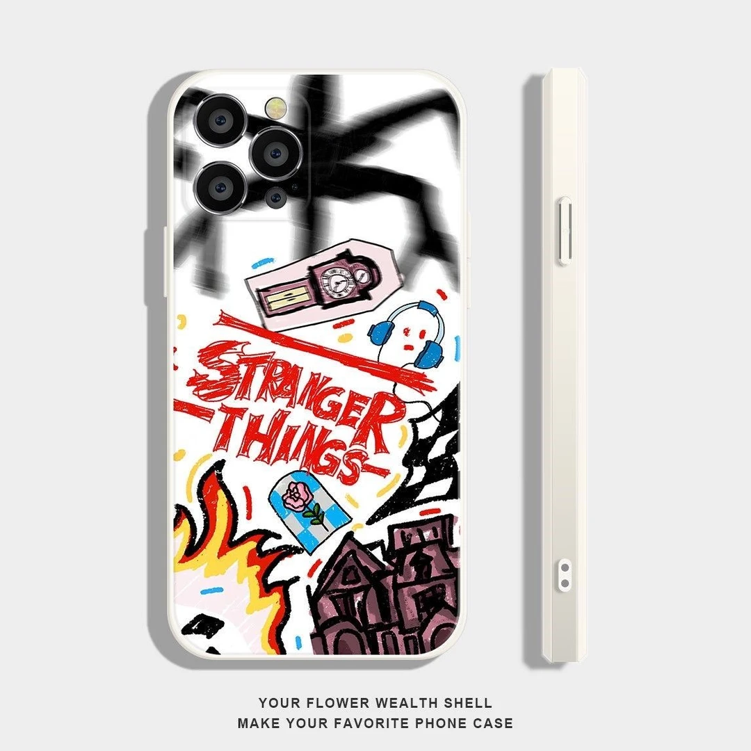 奇怪物语适用苹果16魔方手机壳iphonepromax全包精孔仿液态硅胶