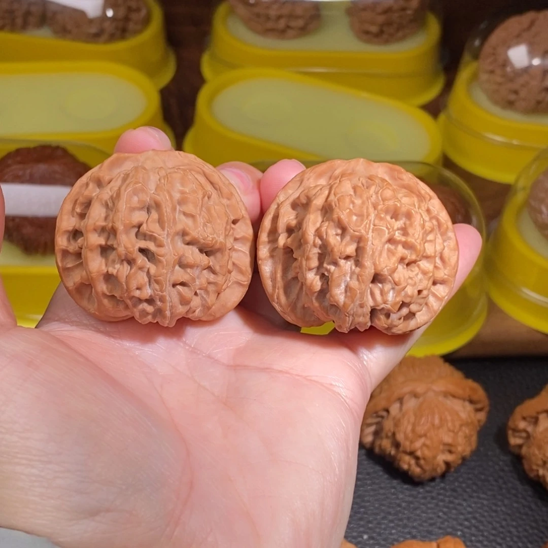 文玩核桃把件42苹果园