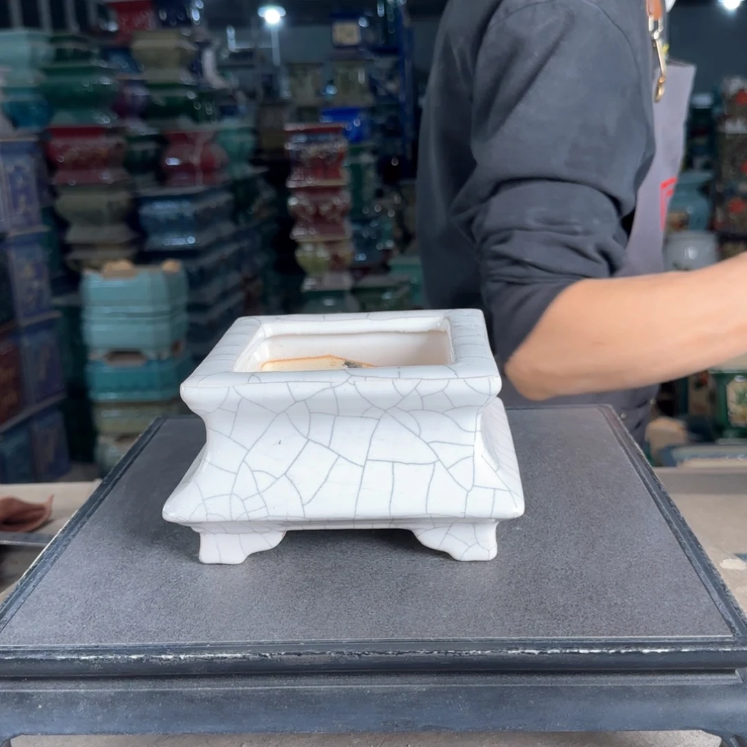 一风堂石湾花盆。微瑕