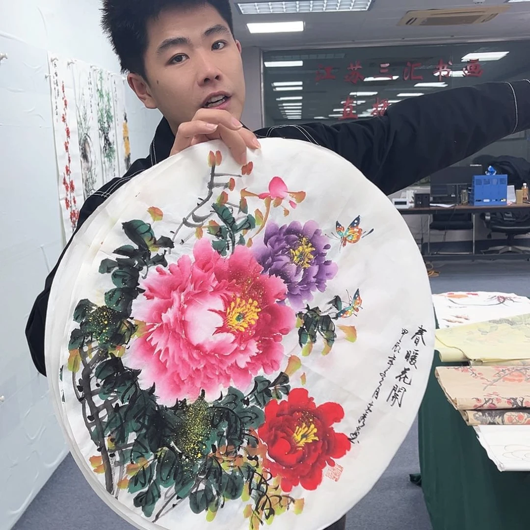 国画国画宣纸纯手绘作品