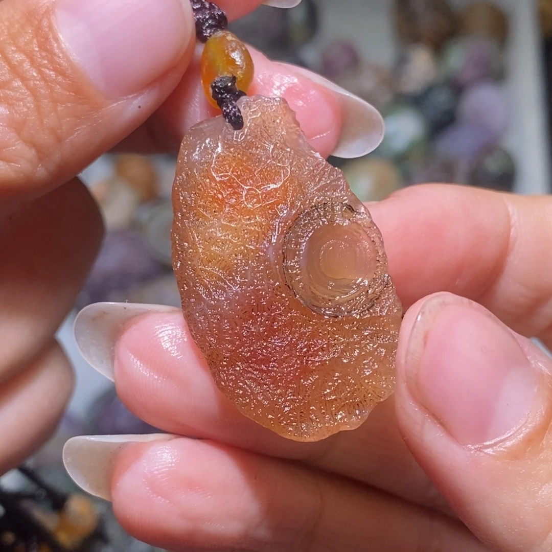 未镶嵌玛瑙/玉髓珠宝半成品