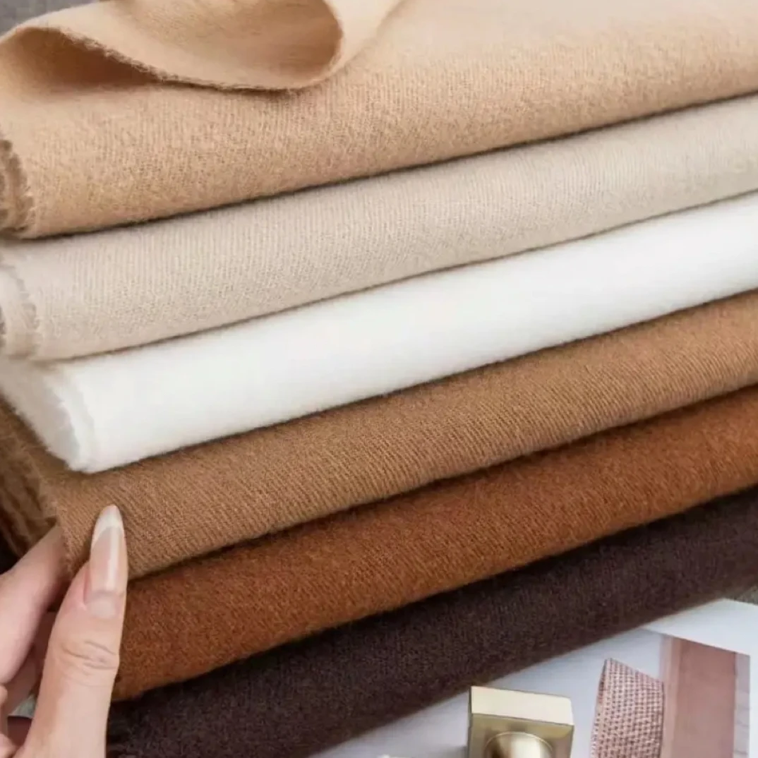 【鼎货】纯羊绒经典双面加厚围巾秋冬保暖渐变围脖披肩高级百搭女