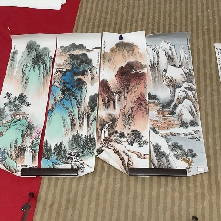 书***航国画花鸟等多种鸟类和鸟类