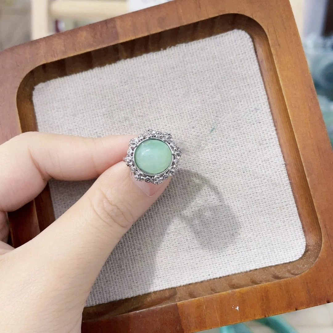 颈饰未镶嵌翡翠天然翡翠Ａ货