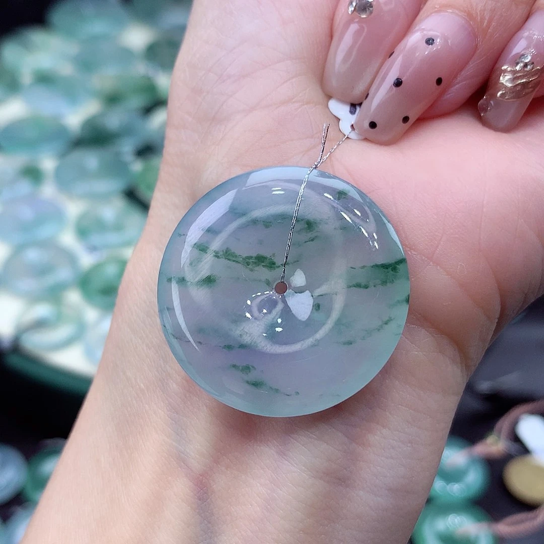 颈饰未镶嵌翡翠编号53尺寸31.1-5.4