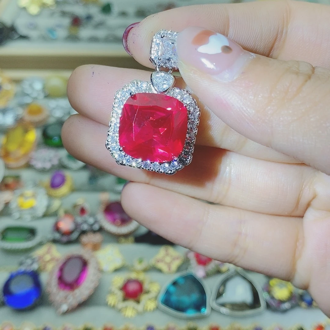 【闪购商品】托帕石耳饰银S925镶嵌