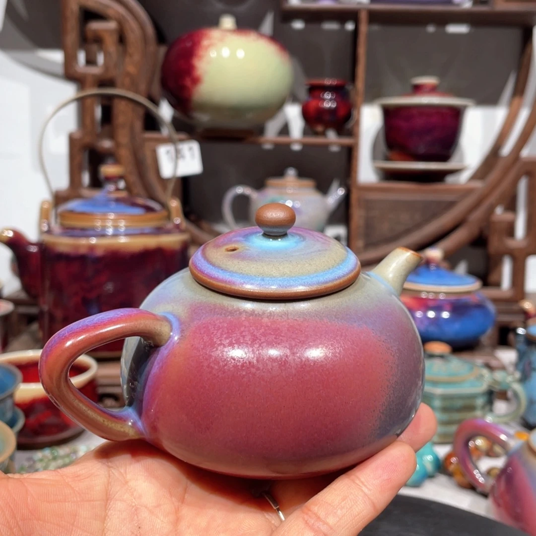中国整**庄神垕钧瓷茶器