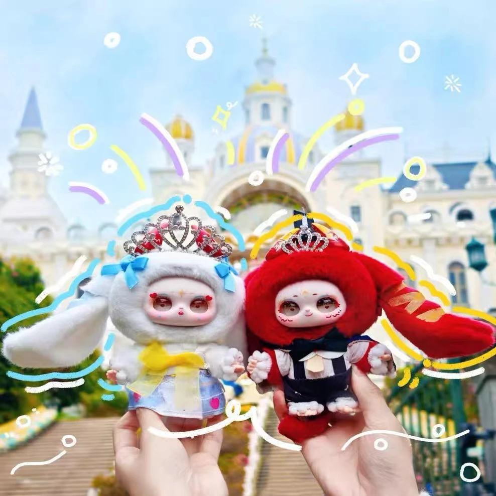 莎玛莉二代梦幻乐园系列毛绒盲盒潮流玩具可爱公仔